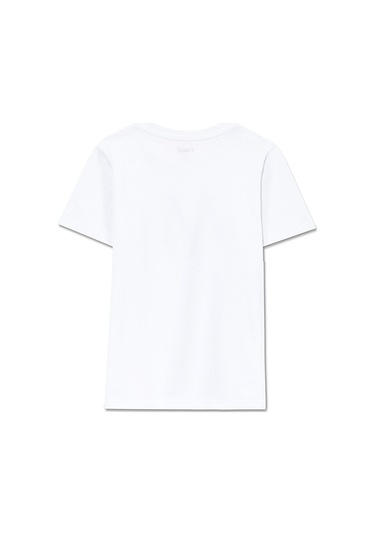 Mavi - Mavi Logo Baskılı Beyaz Tişört 6610063-620 Beyaz