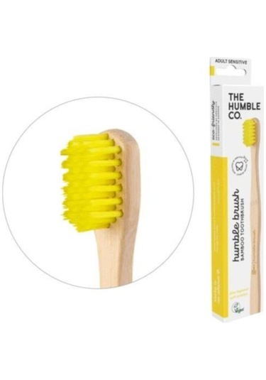 Humble Brush Yetişkin Hassas Sarı Diş Fırçası