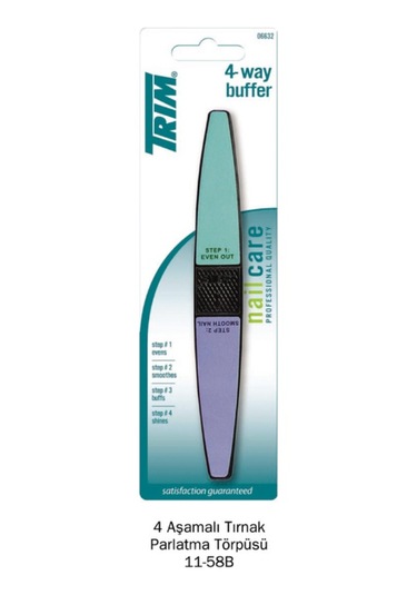 Trim 4 Aşamalı Tırnak Parlatma Törpüsü