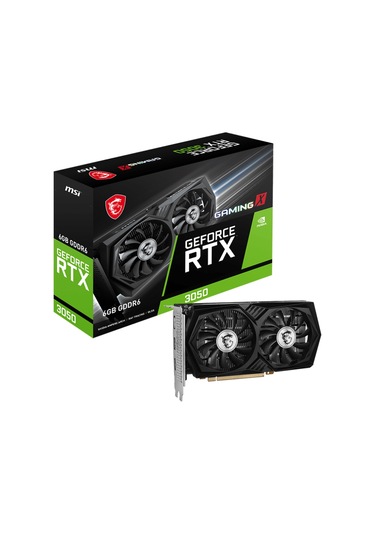 Msi NVIDIA GeForce RTX 3050 Gaming X 6G 6 GB GDDR6 96 Bit Ekran Kartı