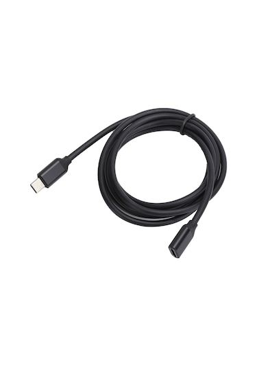 Fosenze 1.5m Uzantı Kablosu, Type-c Erkek-üst, 3a 60w Güç Ve Veri Transferi, Usb 2.0, Laptop-tablet-telefon Uyumlu