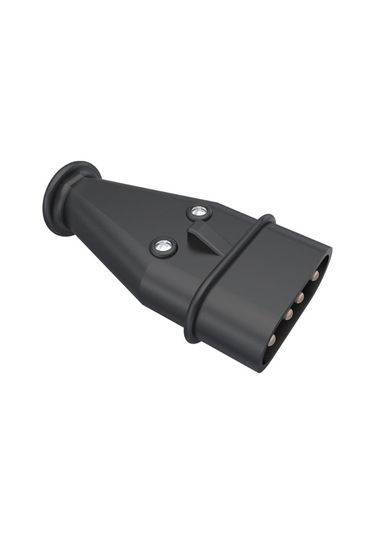 Byes 16/25a 3p+e 380v Yassı Düz Fiş Ip44