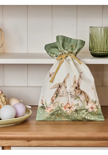 Lefard Sense 1 Adet 20x29 Cm Pamuklu Kumaş Saklama Kesesi 303165836 Beyaz