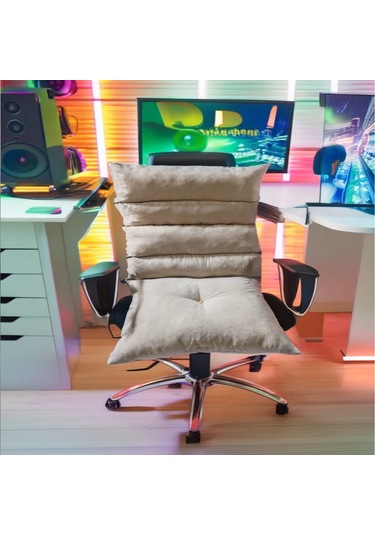 Ozclife Bej Renk Ortopedik Oyuncu Koltuğu Minderi