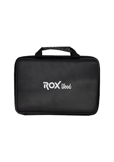 Rox Wood Düz Iskarpela Seti 4 Parça Neopren Çantalı