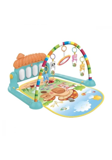 Babycim Piyanolu Oyun Halısı - Mantar