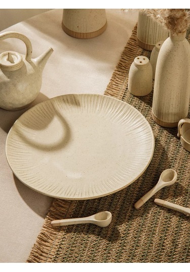 Sl Home "wientow" Servis Tabağı, 28 Cm Seramik 237092702 Bej