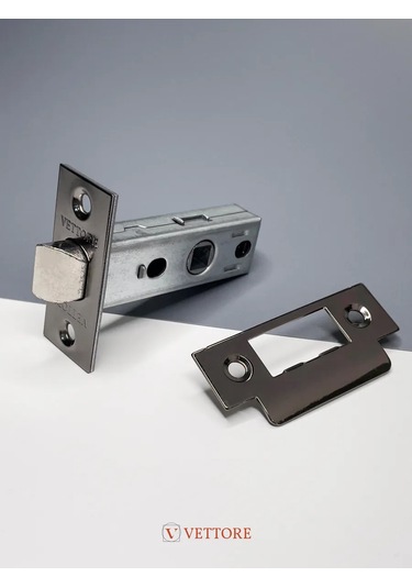 Vettore İç Kapılar İçin Mandal Metal Siyah Nikel 215160943