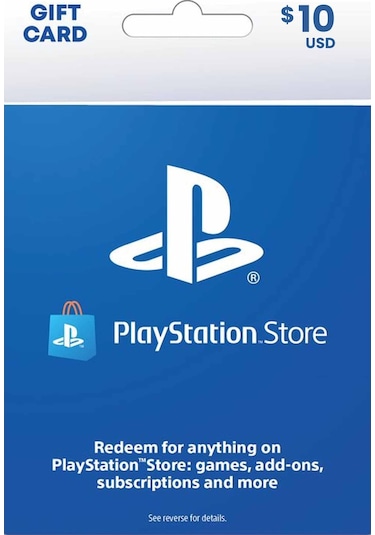 Playstation 10 Dolar Psn Card $10 Usa Psn Network (458225123)