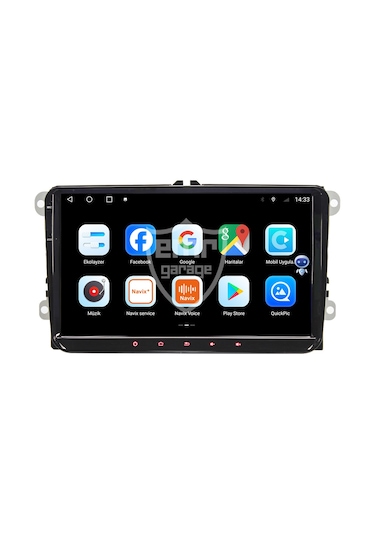 Vw Transporter Androıd 10 Carplay Multimedya Ekran 4Gb+64Gb