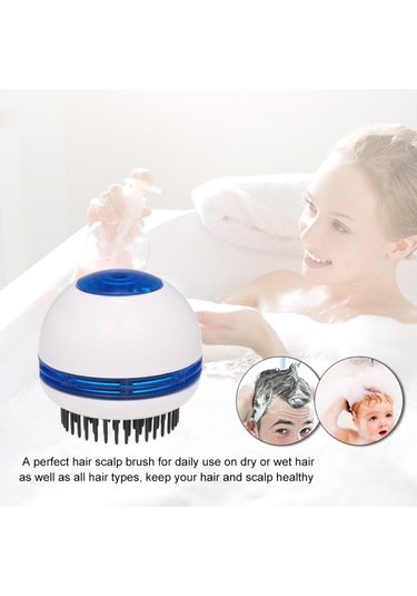 Suofeng Elektrikli Titreşimli Saç Masaj Aleti - Şarj Edilebilir Taşınabilir Şampuan Fırçası, Saç Bakımı & Rahatlama