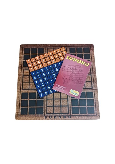 Sudoku Ahşap Zeka Ve Strateji Oyunu