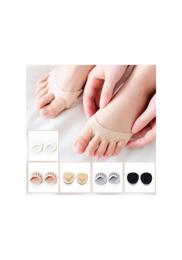 Lemestar Unisex Beş Parça Tamamen Renkli Ayırıcı Ayak İçi Çorapları - Teri Emici, Hava Geçirgen, Sürtünme Önleyici, İnce, Orta Beden J86 Çok Renkli