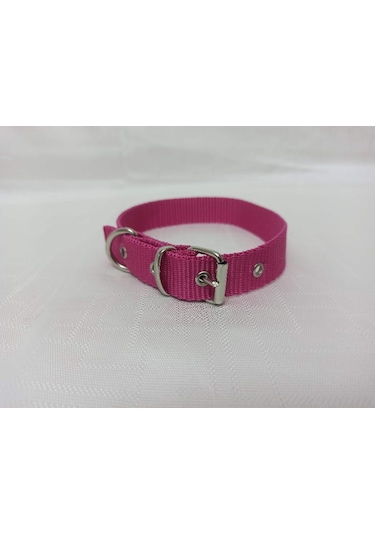 Küçük Irk Köpek Tasması Boy 50 Cm En 2.5 Cm Pembe