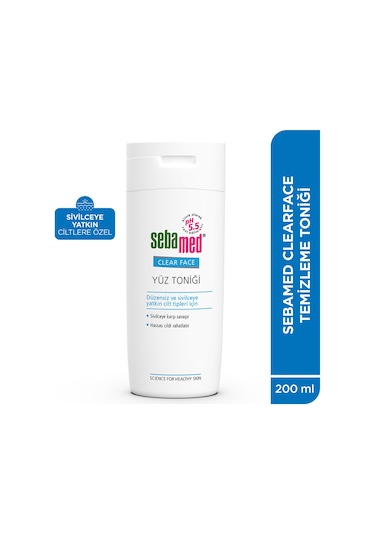 Sebamed Clear Face Temizleme Yüz Toniği 200 Ml