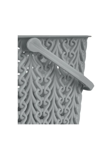 Plast Team Plastik Çok Amaçlı Depolama Sepeti 3 Litre 151978923 Gri