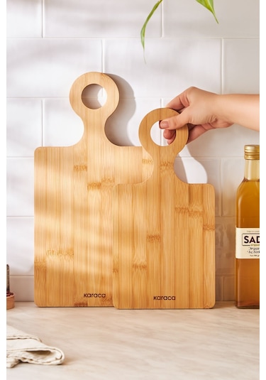 Karaca  Dara 2'li Bambu Kesme Tahtası