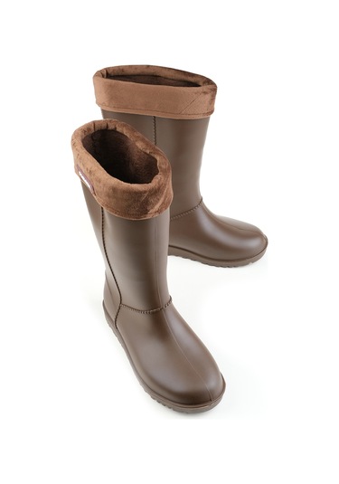 Gezer Kışlık Kadın Çizme Gc2kzm.00623.00.011.j13 Kahverengi