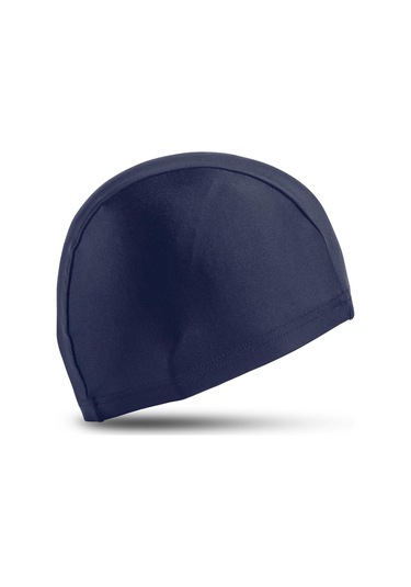 Yüzücü Bonesi Likralı Esnek Kumaş Havuz Deniz Yüzme Bonesi Bez Bone Lacivert Çok Renkli