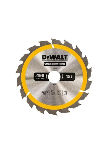 DEWALT DT1945 DAIRE TESTERE BıÇAĞı AHŞAP KESIM Ø190 MM 40 DIŞ