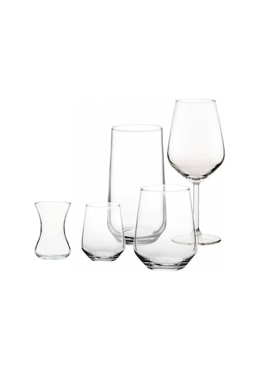 Paşabahçe Allegra Çeyiz Seti Su Bardağı Seti Takımı 30 Parça