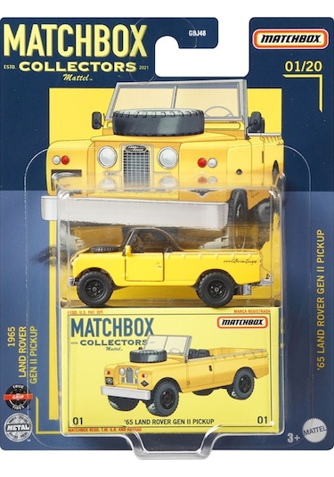 Matchbox Koleksiyon Araçları Serisi   Gbj48