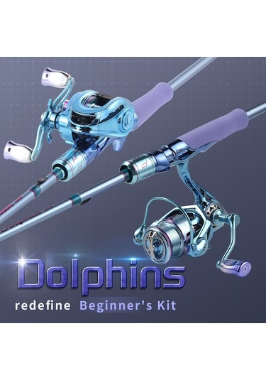 Didadodo Haut Ton Dolphin Spinning Küçük Boy Oltalar 210cm 210cm