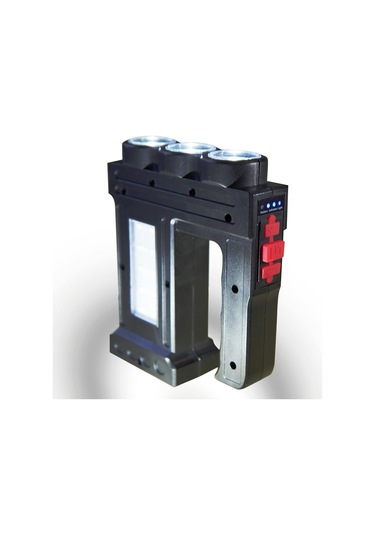 Ccgloball 1000 Lumen Usb Şarj Edilebilir Led Fener Siyah