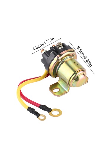 Yaozixa 12-24v Alüminyum Starter Rölesi - Akım Artırıcı, Motor Başlatma Kontrolü, Evrensel Uyumlu 150a