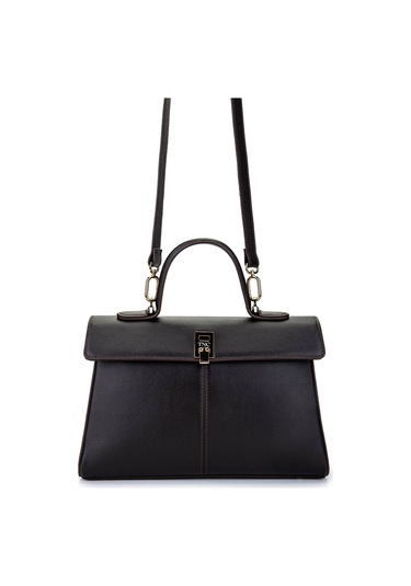 Tamer Tanca Kadın Hakiki Deri Kahverengi El Çantası 147 1064 Bn Cnt Y25 Acı Kahve Dr Acı Kahverengi