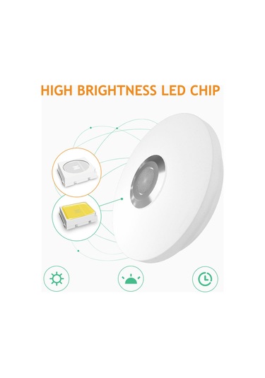 Sade Plafonyer Tavan Lambası Akıllı Uzaktan Kumanda Modern Plafonyer Çok Renkli