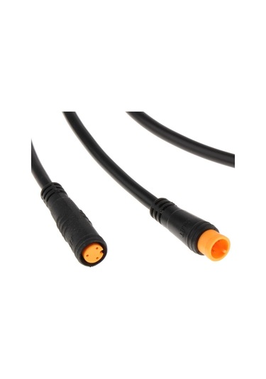 Suntek Elektrikli Bisiklet Uzatma Kablosu Tel 2pin 3-pimli Siyah