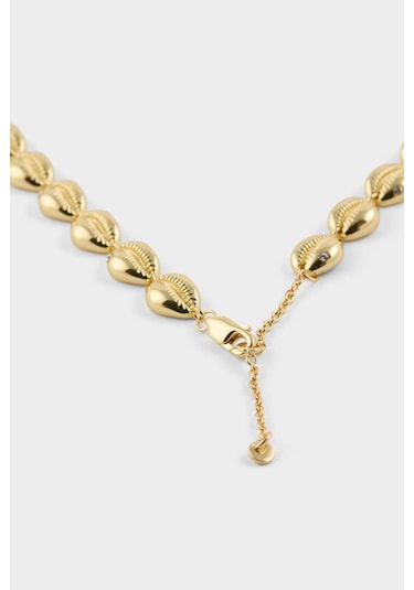 Defacto Reis X DeFacto Deniz Kabuğu Desenli Gold Kolye G2677AXNS