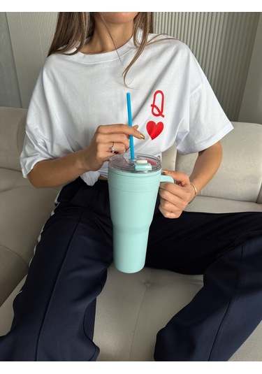 1 Lt Sippro Mug Termos 1270 Mug Thermos Nar Kırmızısı