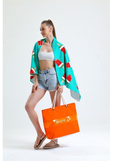 Monte Lui 1011 Plaj Çantası Turuncu