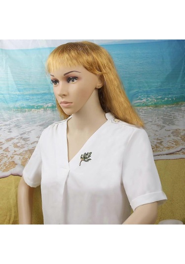 Kadın Kristal İnci Çiçek Broşları Zarif Emaye Yapay Elmas Çiçek Açıklama Broş Pins Moda Takı Aksesuarları Çok Renkli