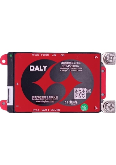 Daly Smart 8s 24v 100a Can/rs485 Lifepo4 Bms