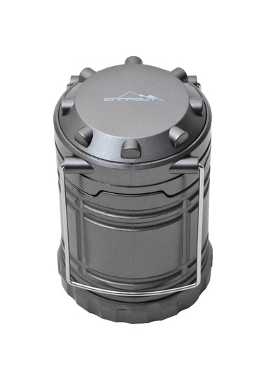 Nurgaz Campout Led Kamp Lambası Gri