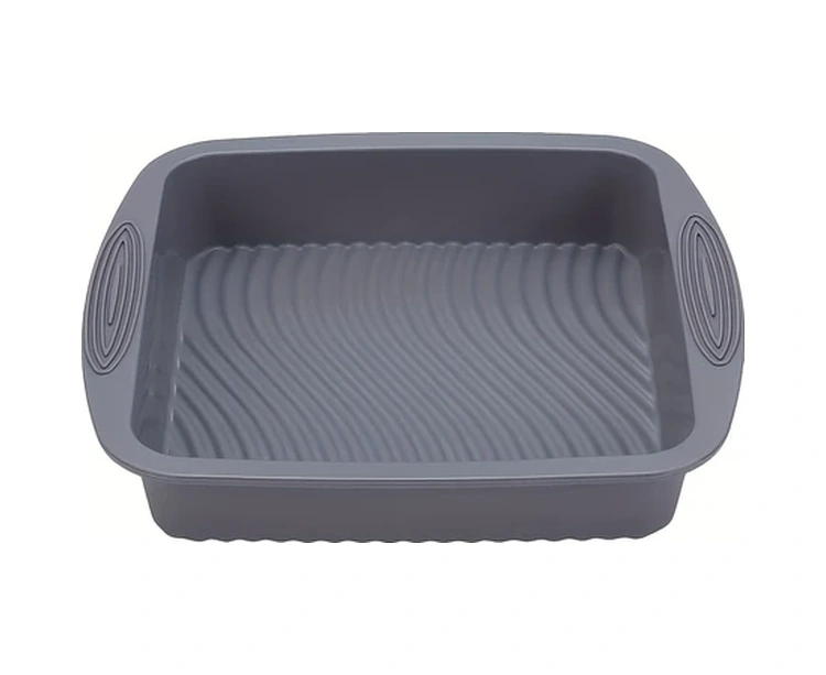 Sunshine011 Gri 1 Adet Yapışmaz Silikon Pişirme Kalıbı: Kek Ekmek Pasta İçin Ev Ve Profesyonel Fırınlar