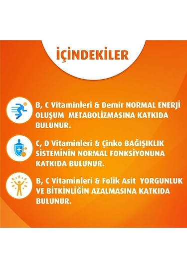 Vitality 60 Tablet  - Ginseng G115, Multivitamin ve Mineraller