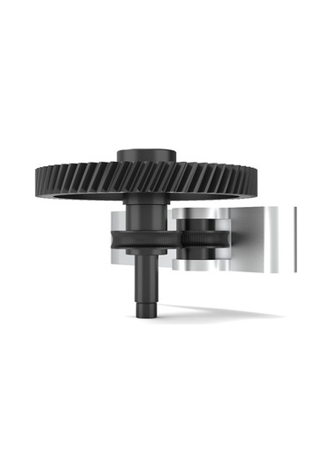 Fortunelane A1 Mini 3d Yazıcı Ekipmanı: Nanokaplama Çelik Ekstruder Dişlisi Seti - Pom Dişli + El Kolu Dahil