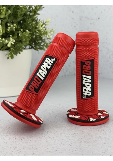 Homaland Protaper Kavraması Enduro Motosiklet, Pitbike, Moped 405903054 Kırmızı