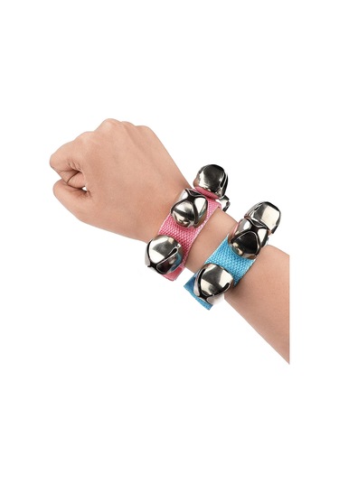 Jwin Bz-402s 6'lı Bilek Zili Orff - Ritim Aleti Seti - Pembe