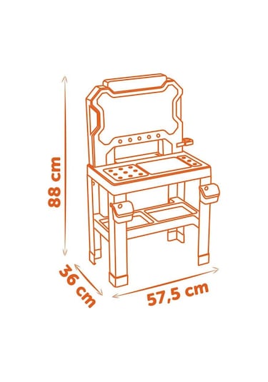 Smoby Black & Decker Bricolo Tamir Tezgahı 360739
