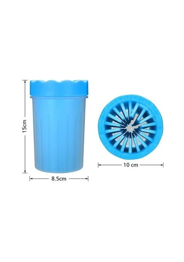 Büro Ev Evcil Hayvanı İçin Silikon Jel Fırça Mini Kedi Köpek Pati Yıkama Kovası