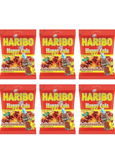 Haribo Happy Cola 6 x 80 G