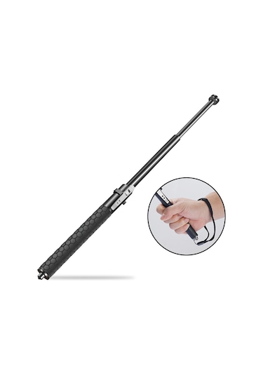 Suntek Trekking Direği Teleskopik Taşınabilir Çubuk 26-inç Siyah