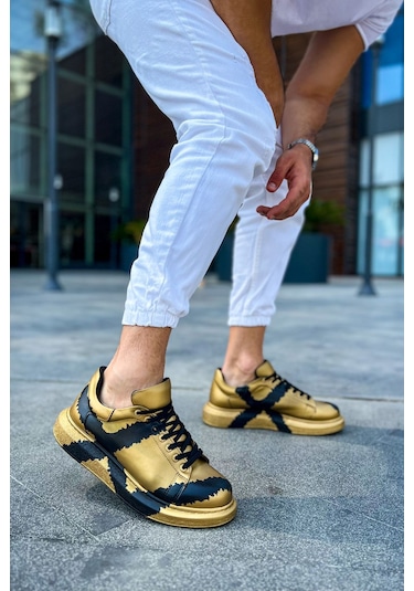 Ch254 Cst Pittura Erkek Ayakkabı 549 Gold Sıyah X Siyah