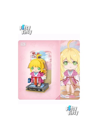 Loz Micro Anime Serisi 1327 Modeli 294 Parça Dekoratif Oyuncak Yapım Seti Yapı Blok Fflz-1327