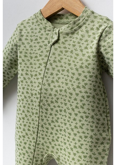 Bebitof Uçan Ördek 10parça Pamuklu Hastane Çıkışı Yeşil